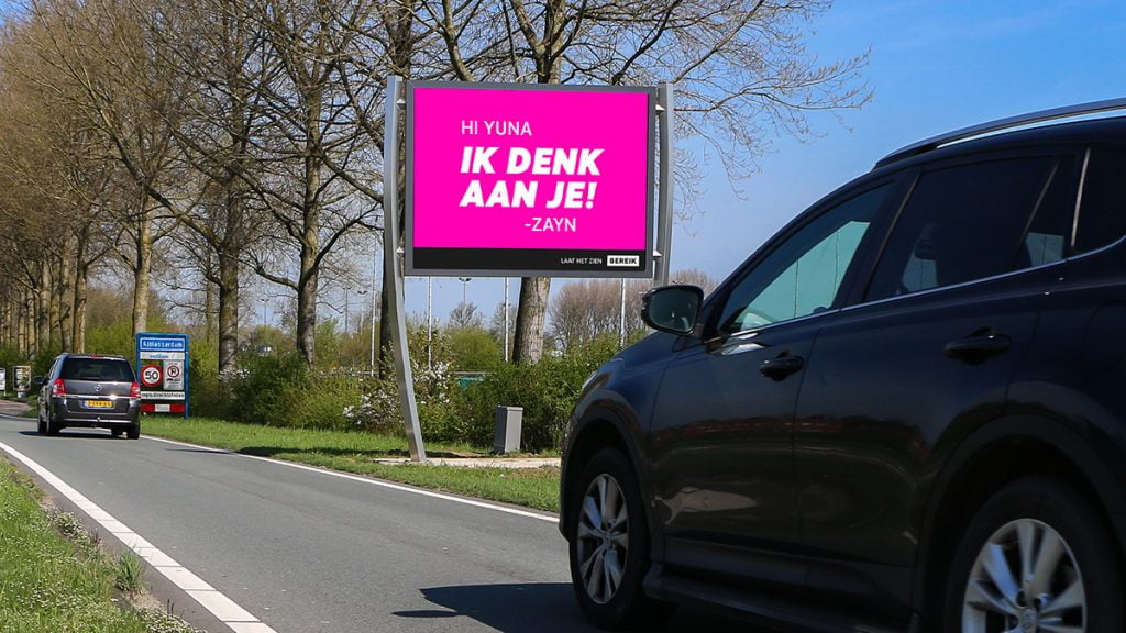 Valentijnsdag Campagne Bereik in Alblasserdam