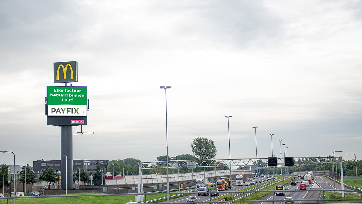 Adverteren langs de A15 - Hardinxveld-Giessendam
