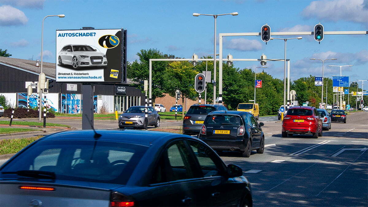 Adverteren Ridderkerk - Donkerslootweg Havenstraat In