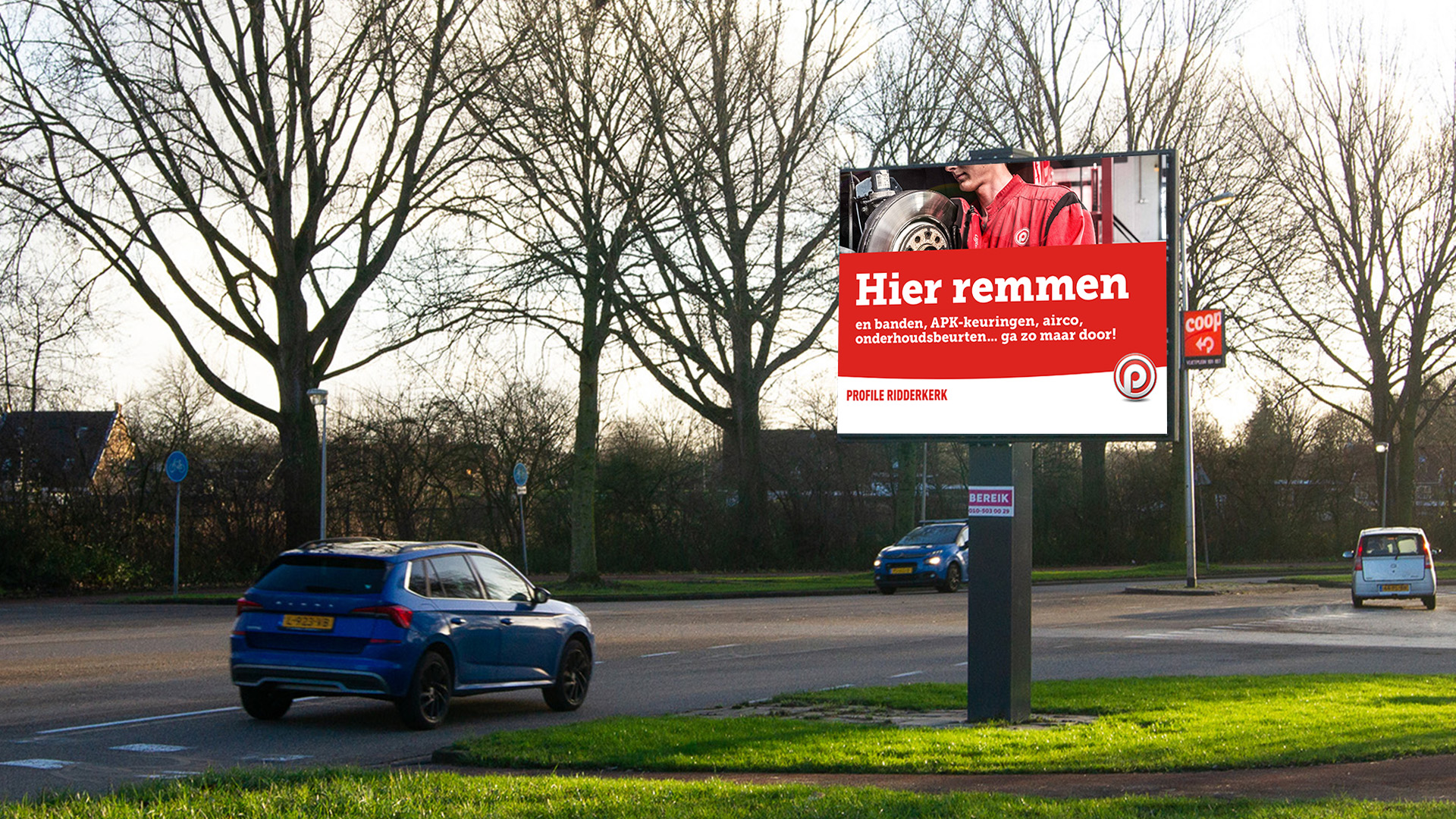Ridderkerk - Donkerslootweg Voorzand billboard