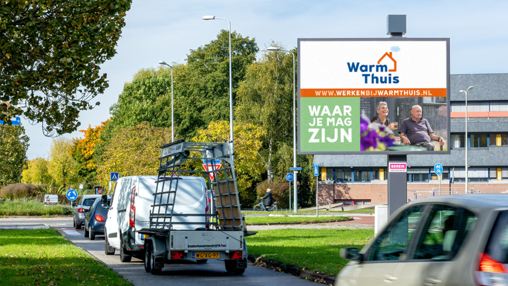 Campagne van WarmThuis aan de Zwaagmergouw in Hoorn