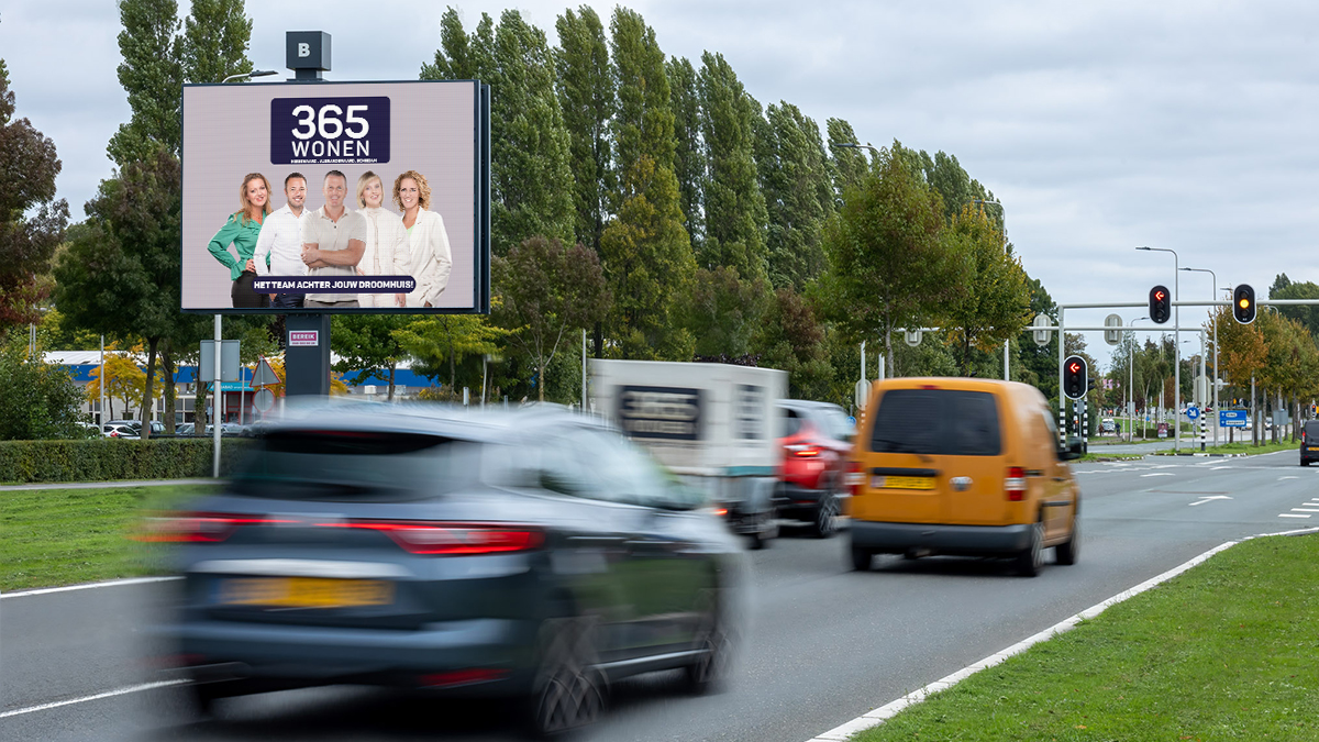 Campagne 365 wonen_billboard Bereik_Groene Kruisweg Spijkenisse