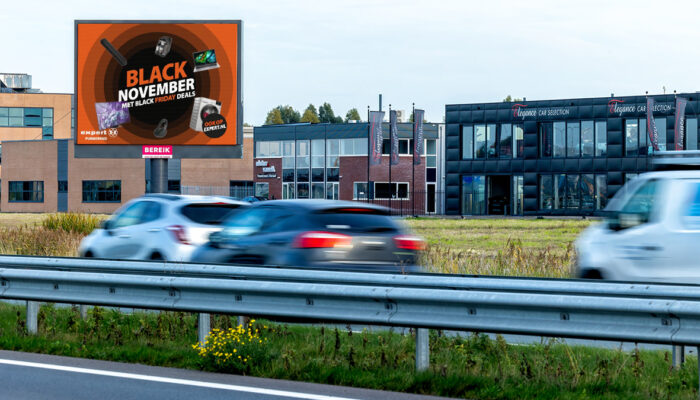 Reclamemasten huren tijdens de feestdagen