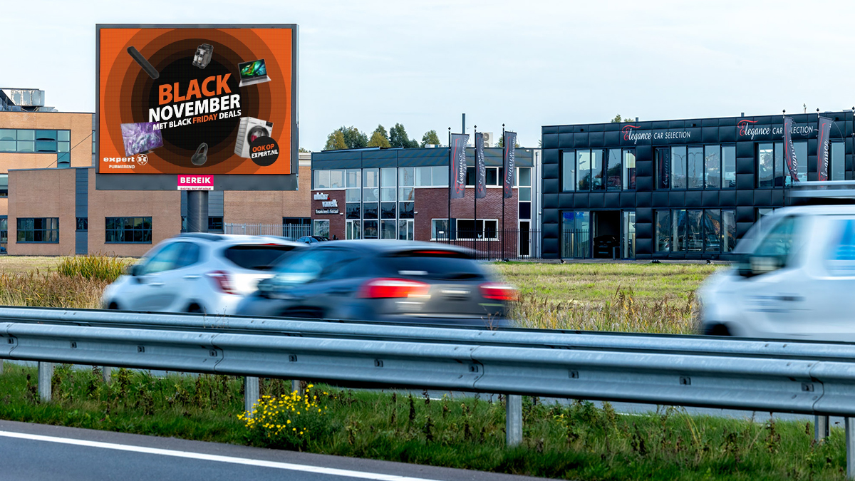 Verhoog je zichtbaarheid tijdens Black Friday met OOH-reclame